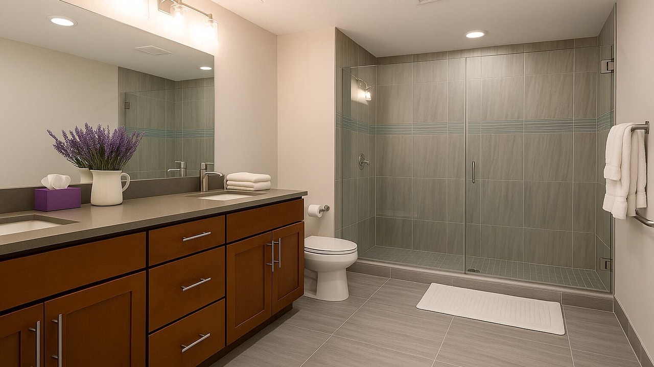 Photo of Bathroom in Downtown Cleveland