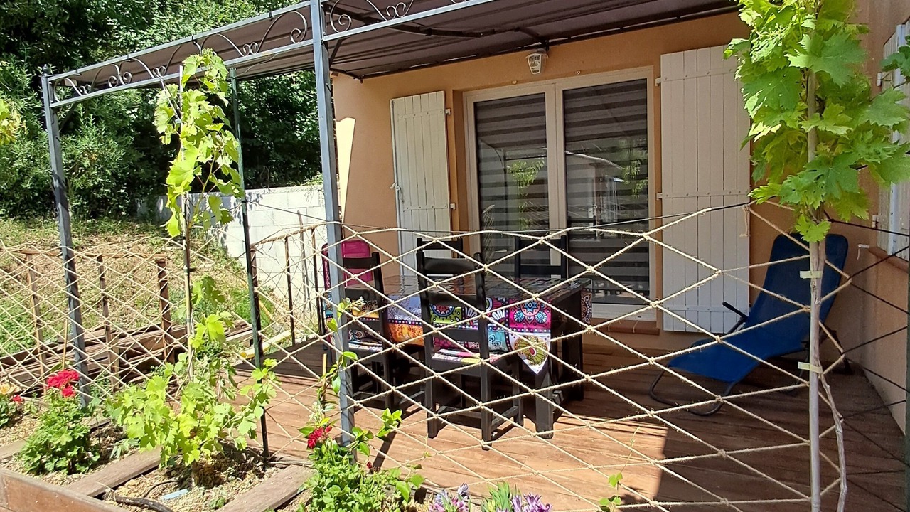 Photo of Patio Balcony in Saint-Martin-de-Pallieres