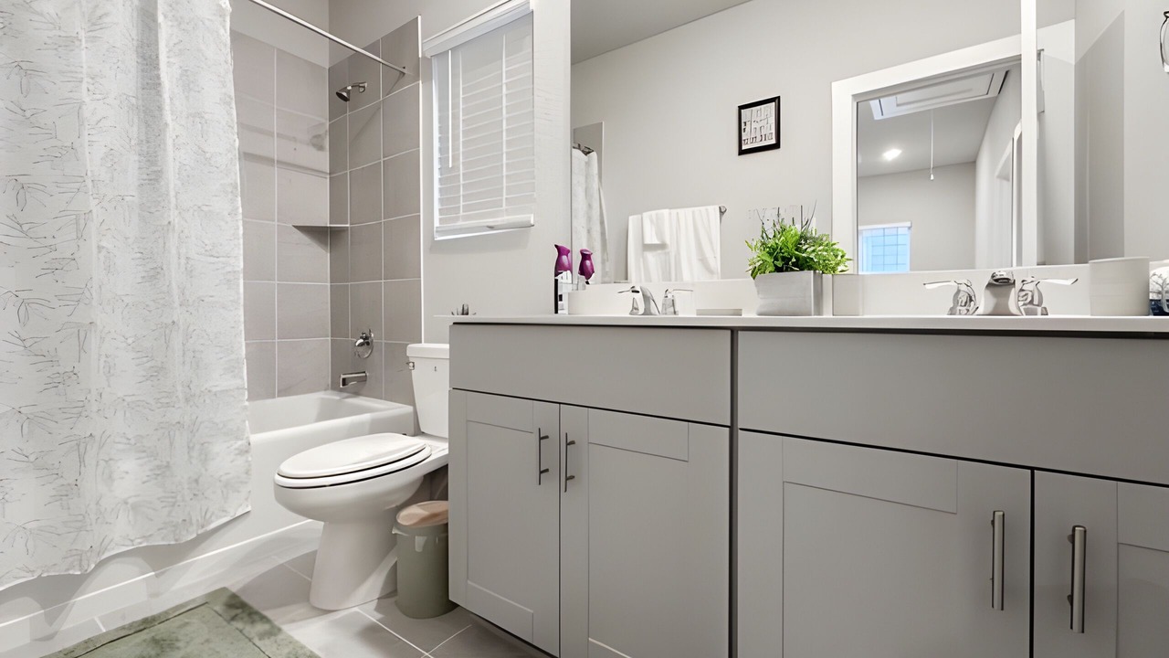 Photo of Bathroom in Spring Shadows