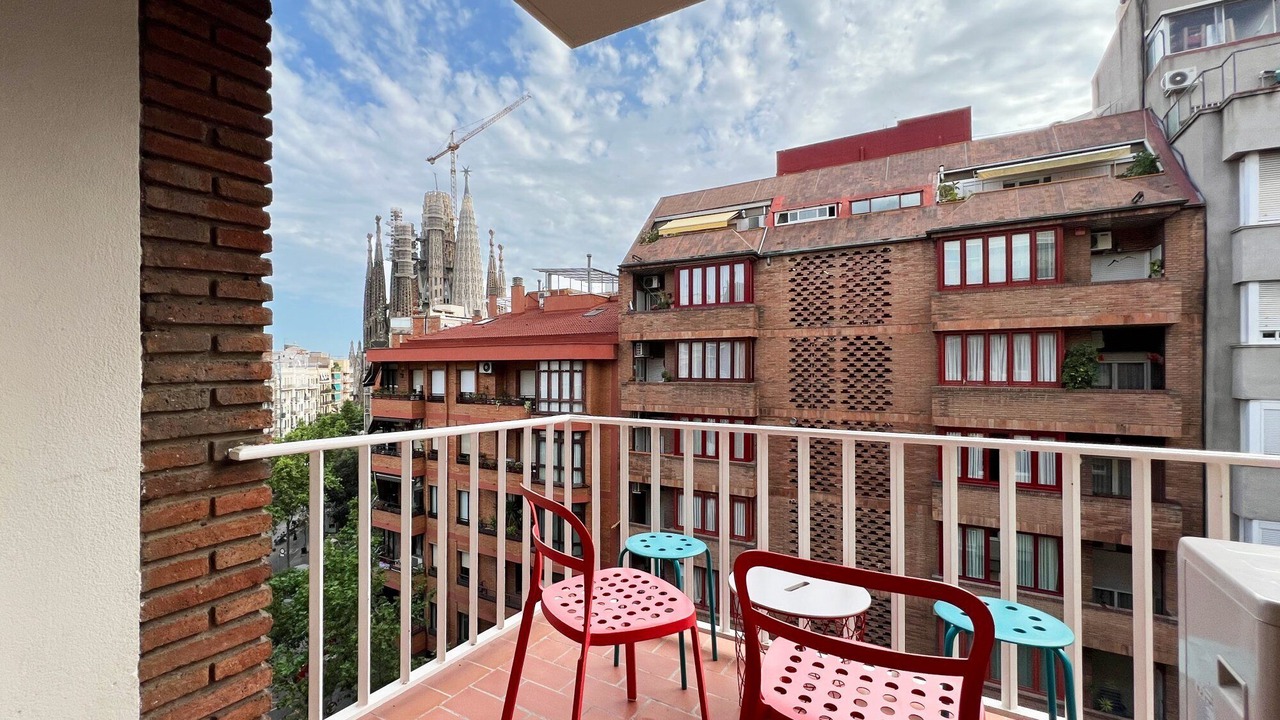 Photo of Patio Balcony in La Sagrada Familia