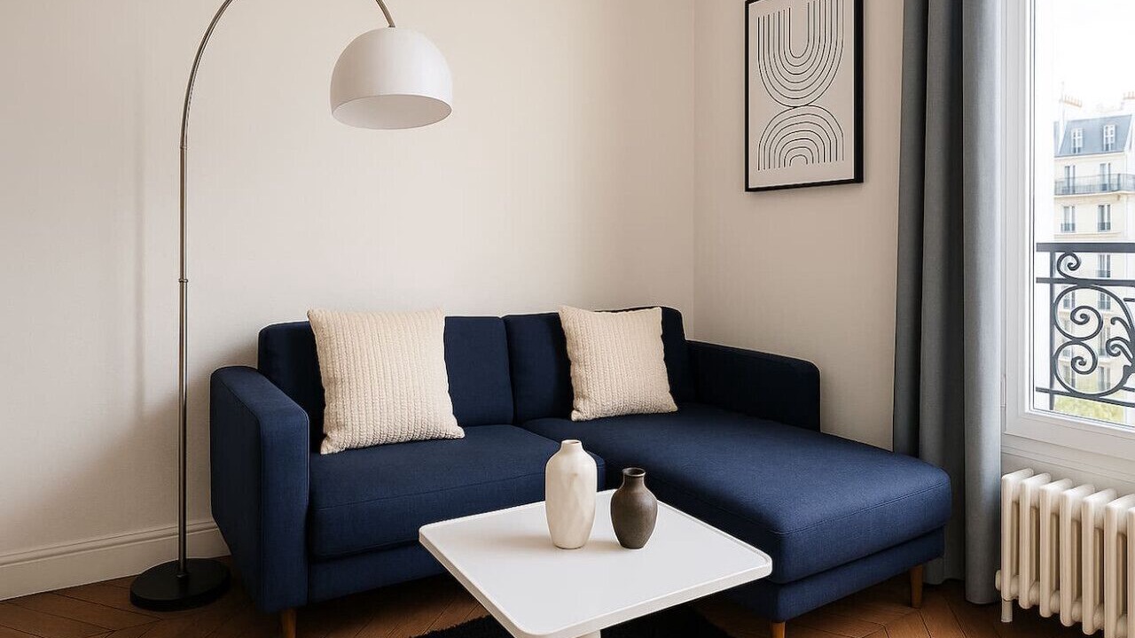 Photo of Livingroom in Quartier de la Salpetriere