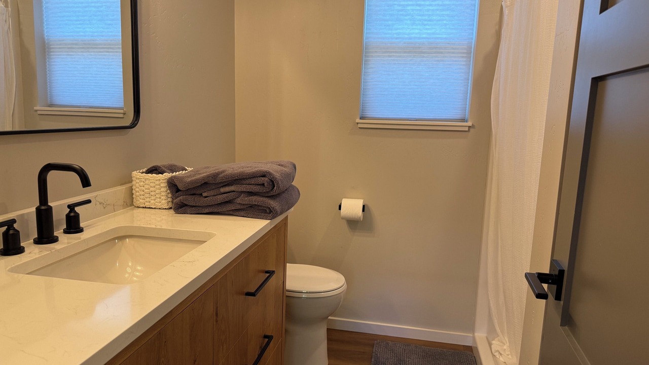 Photo of Bathroom in Historic Railroad District