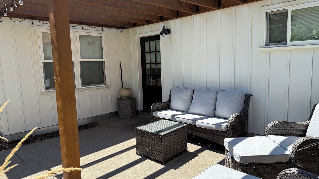 Photo of Patio Balcony in Historic Railroad District
