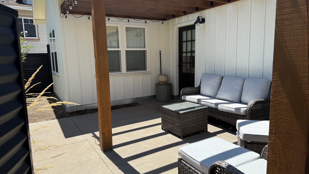 Photo of Patio Balcony in Historic Railroad District