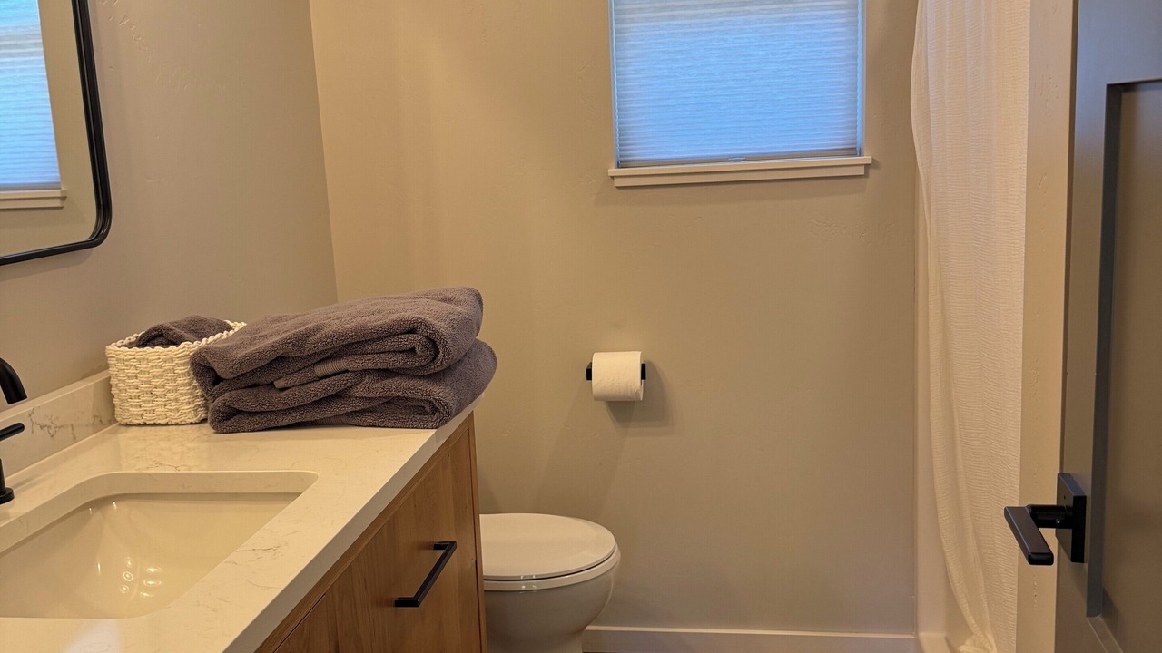 Photo of Bathroom in Historic Railroad District