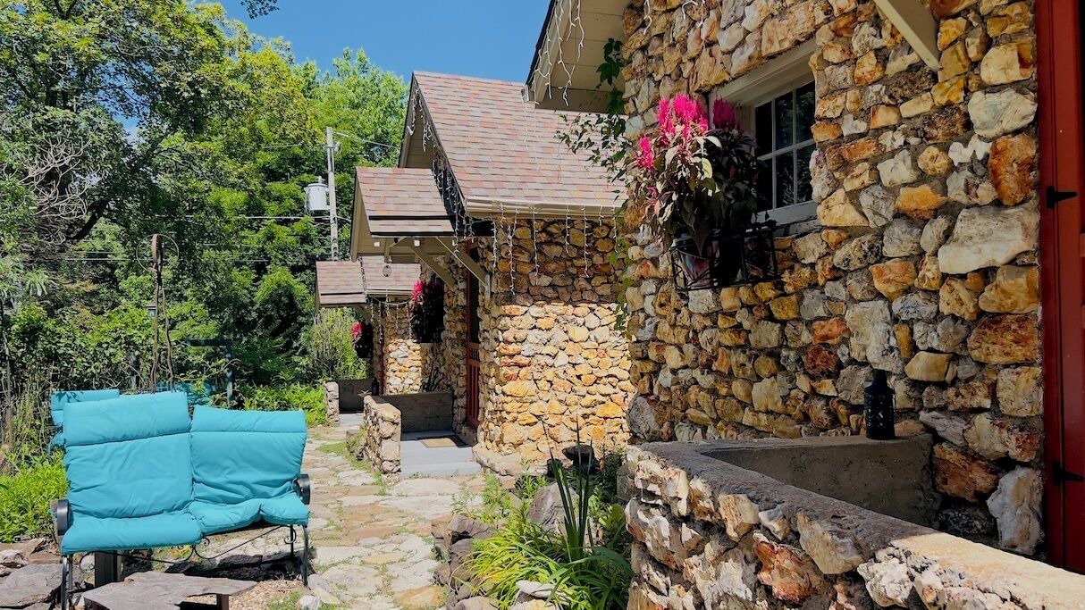 Photo of Patio Balcony in Eureka Springs Historic District