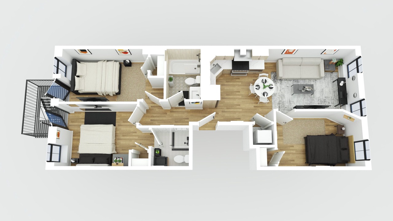 Photo of Patio Balcony in Ocean Hill