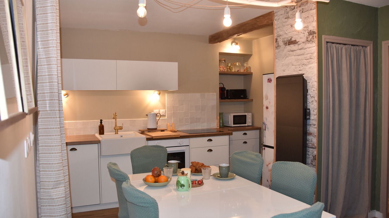 Photo of Kitchen in Salles-Courbaties