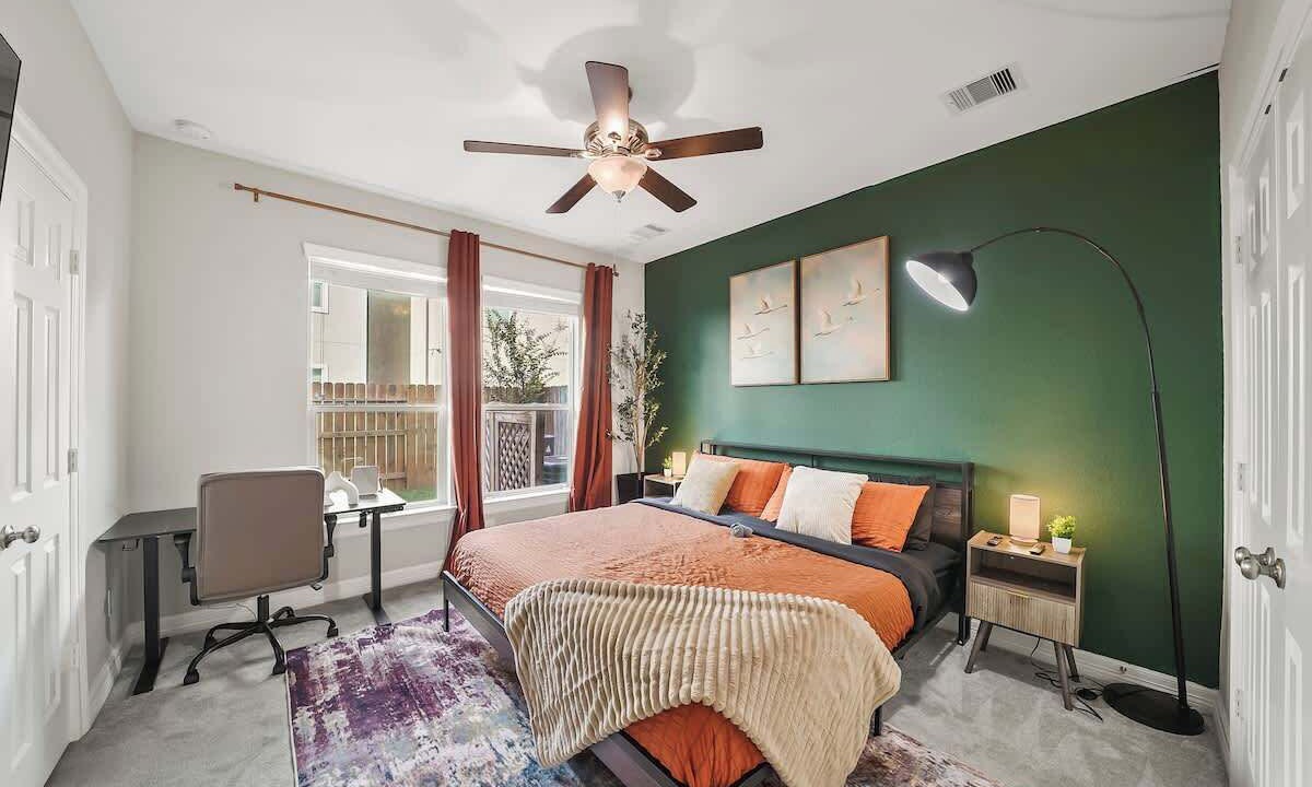 Photo of Bedroom in Spring Shadows