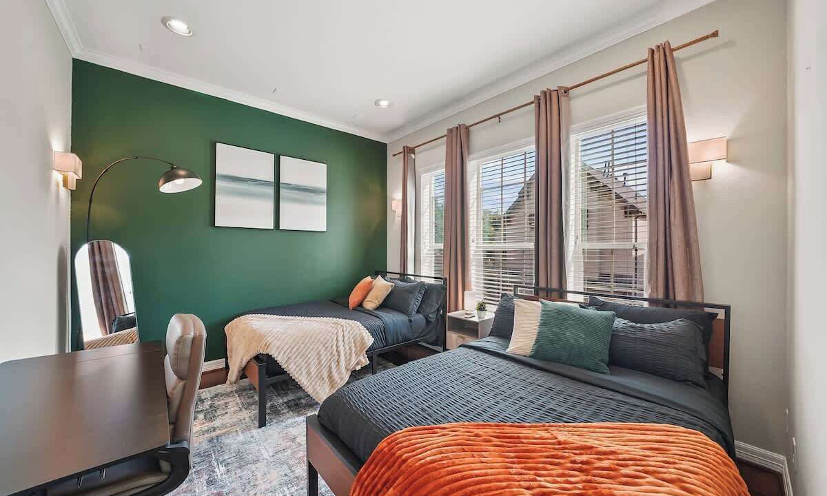 Photo of Bedroom in Spring Shadows