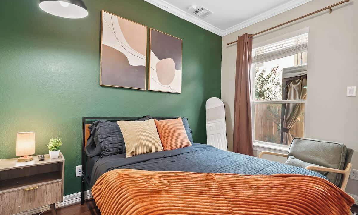 Photo of Bedroom in Spring Shadows