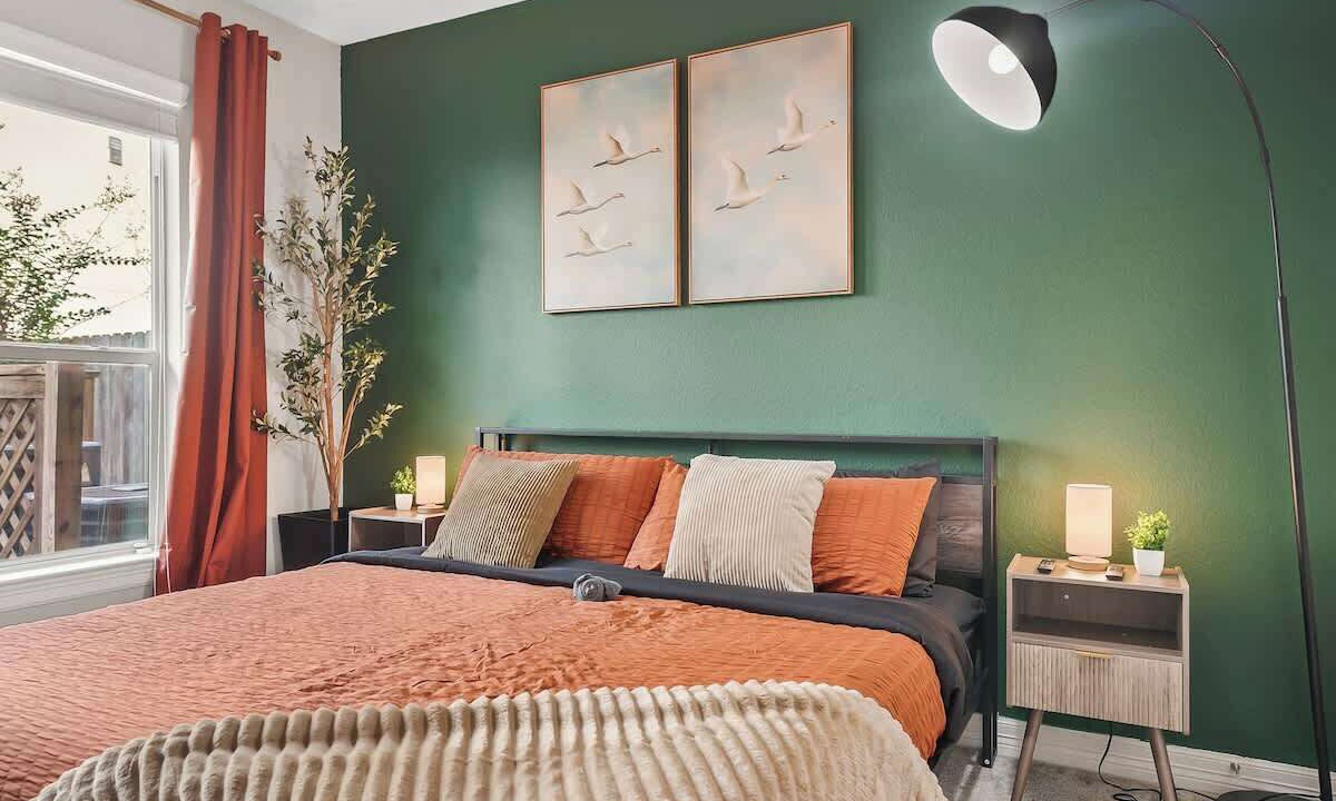 Photo of Bedroom in Spring Shadows