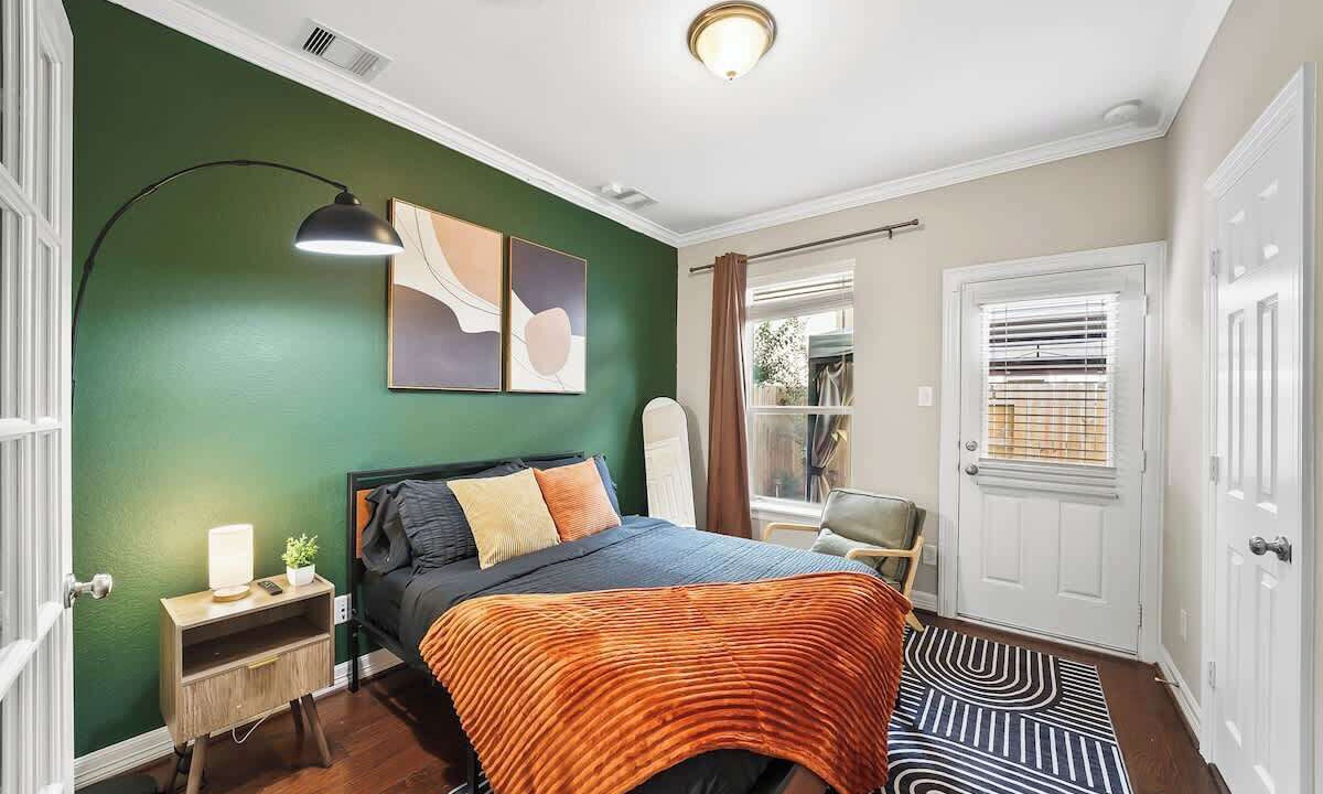 Photo of Bedroom in Spring Shadows