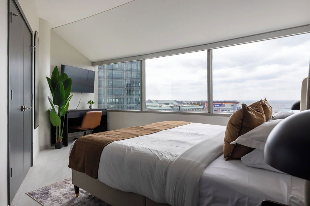 Photo of Bedroom in Downtown Cleveland