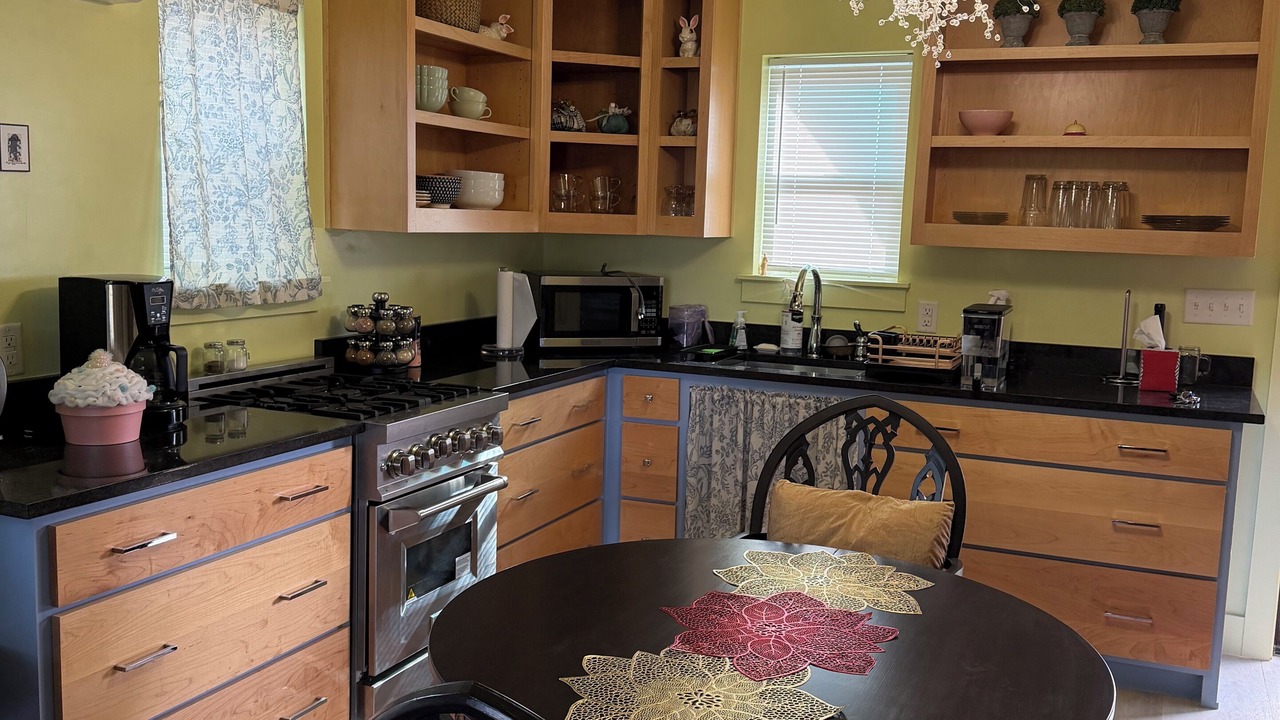 Photo of Kitchen in Log Cabin