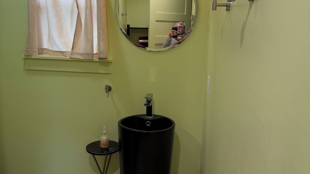 Photo of Bathroom in Log Cabin