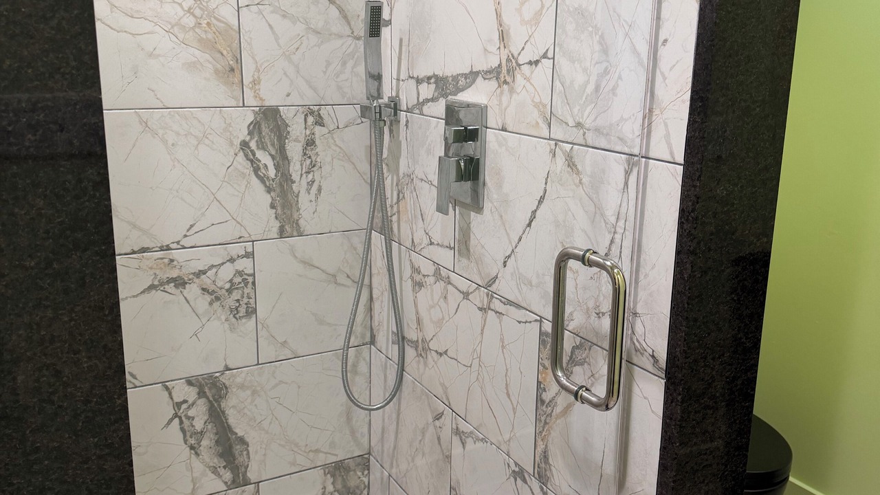 Photo of Bathroom in Log Cabin
