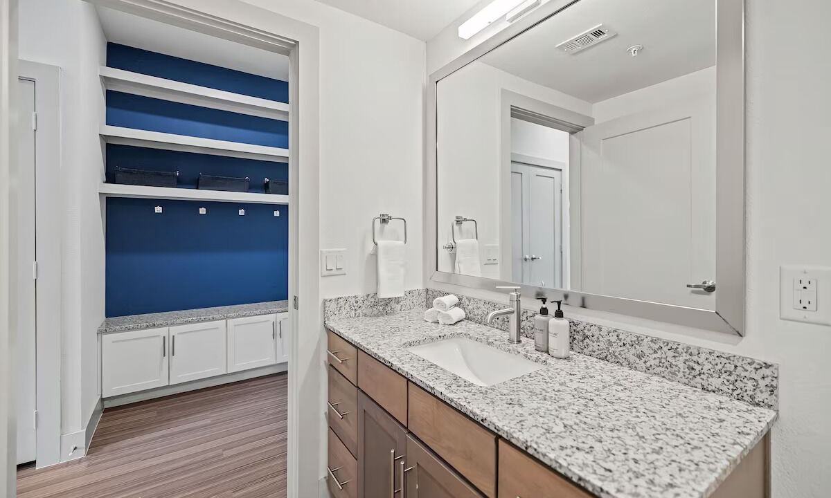 Photo of Bathroom in Waller Creek District