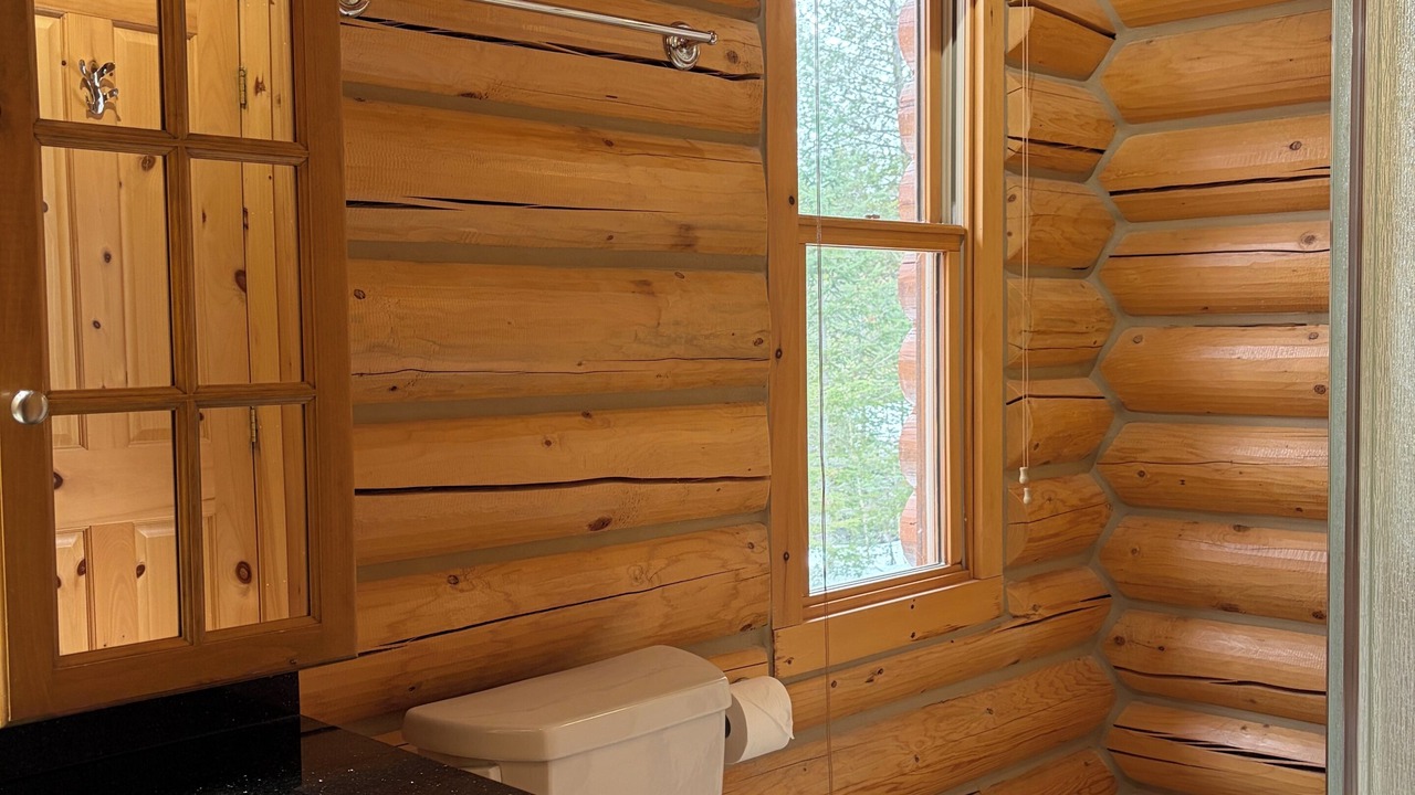 Photo of Bathroom in Fiddler Lake Resort