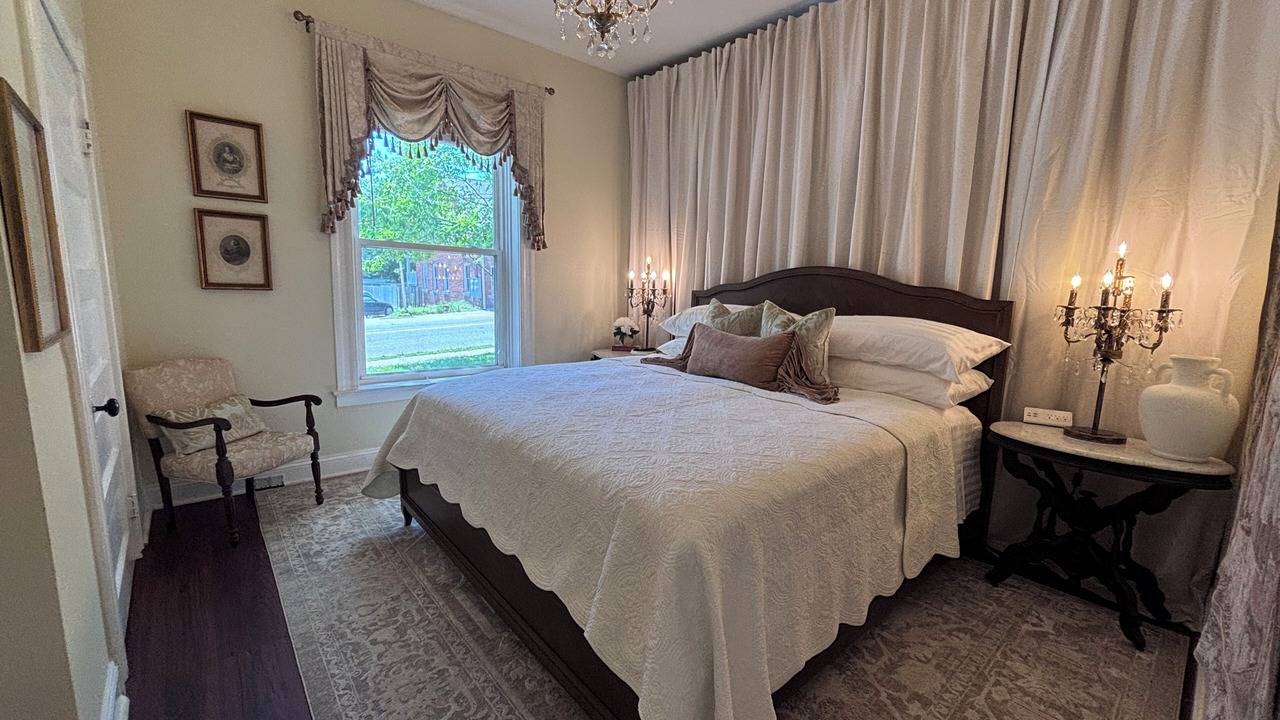 Photo of Bedroom in St. Charles Historic District