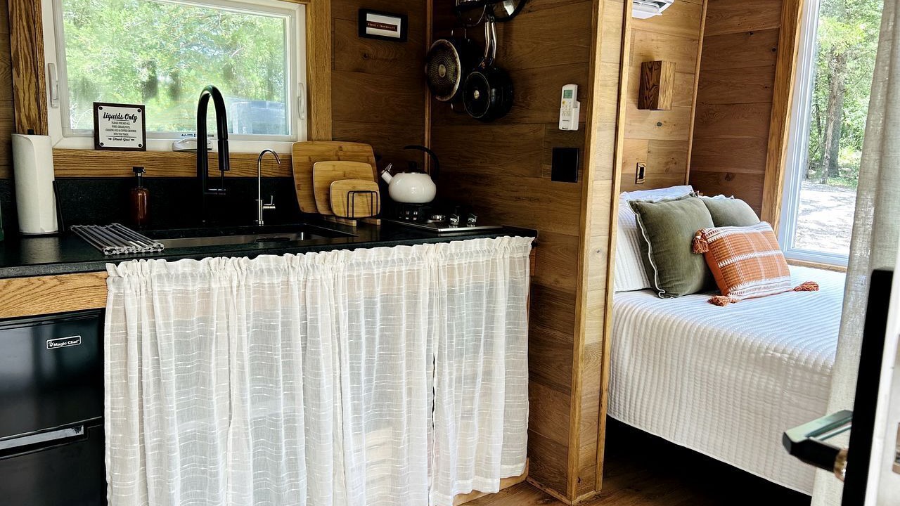 Photo of Bedroom in Log Cabin