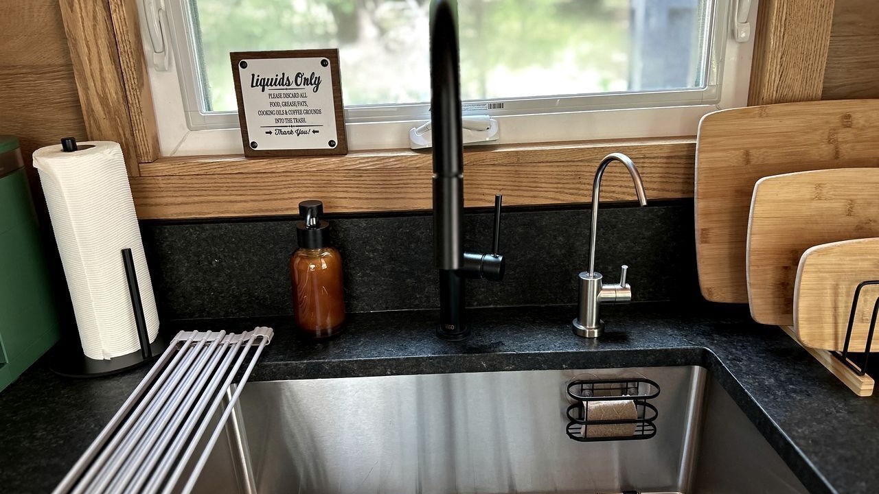 Photo of Kitchen in Log Cabin