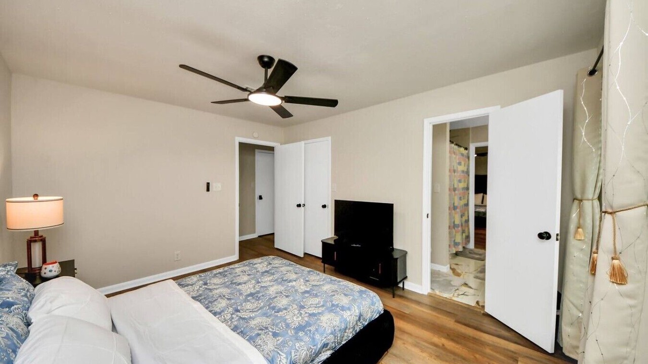 Photo of Bedroom in Spring Shadows
