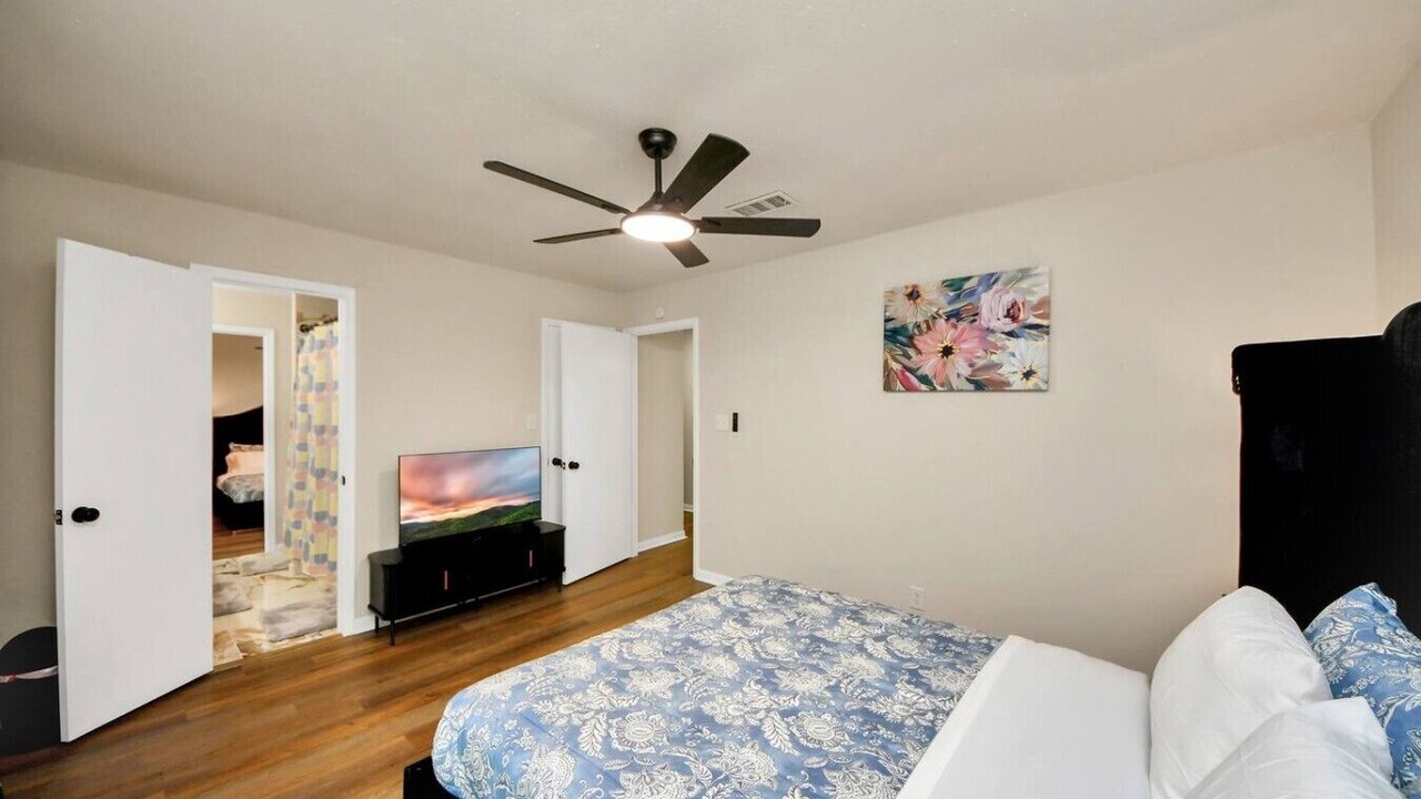 Photo of Bedroom in Spring Shadows