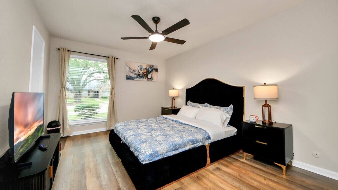 Photo of Bedroom in Spring Shadows