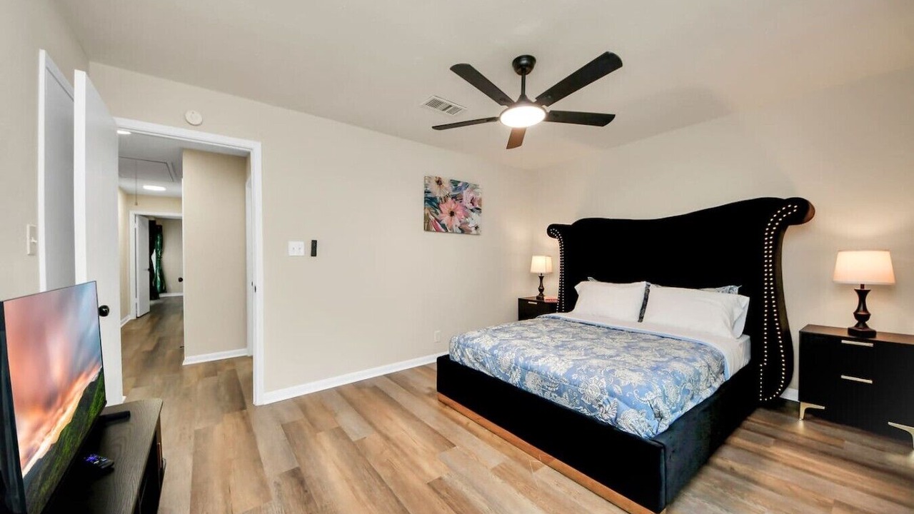 Photo of Bedroom in Spring Shadows