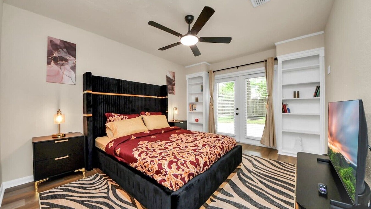 Photo of Bedroom in Spring Shadows