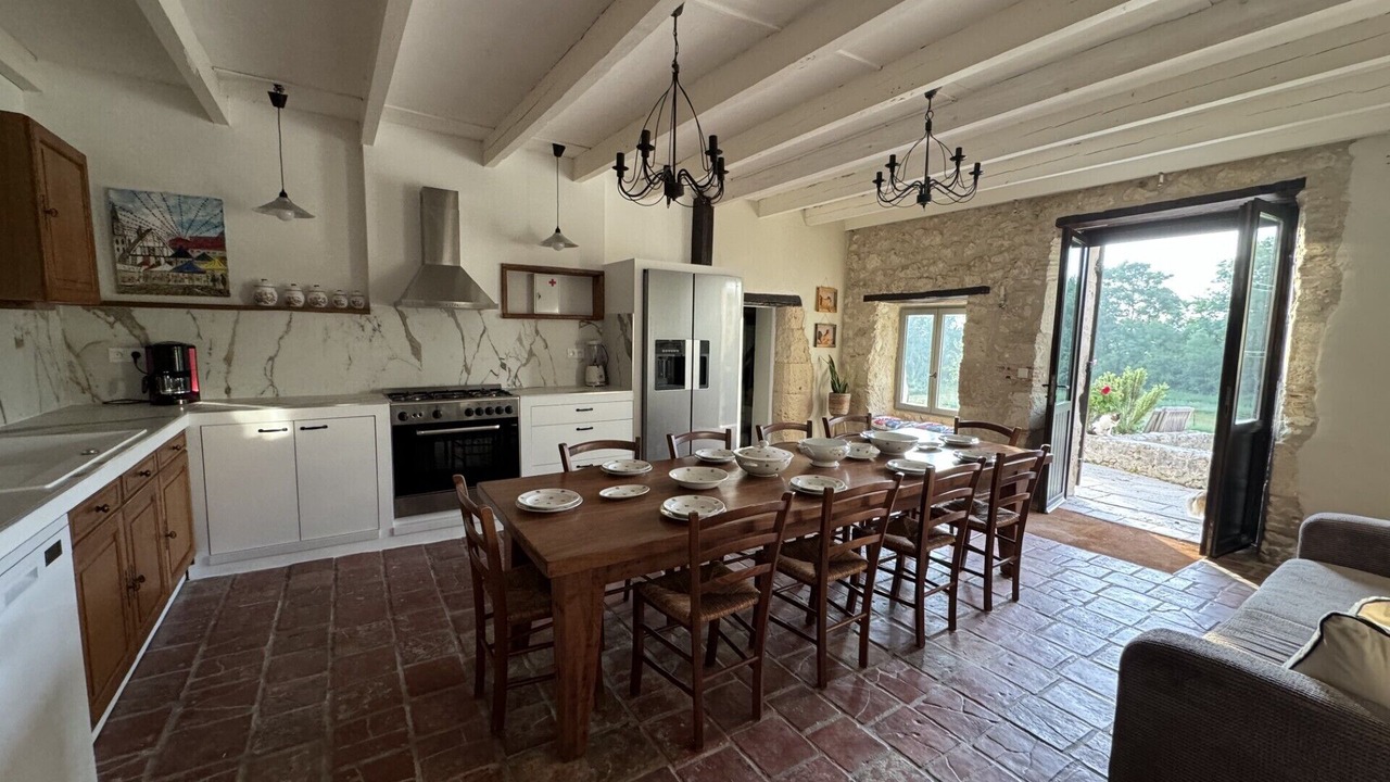 Photo of Kitchen in La Sauvetat-du-Dropt