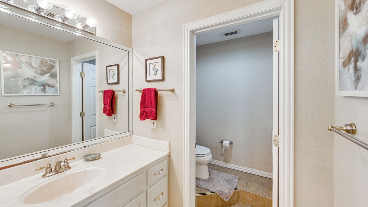 Photo of Bathroom in Log Cabin