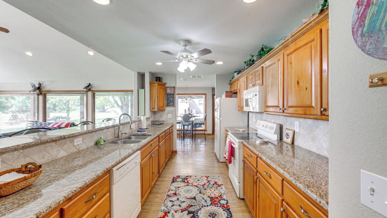 Photo of Kitchen in Log Cabin