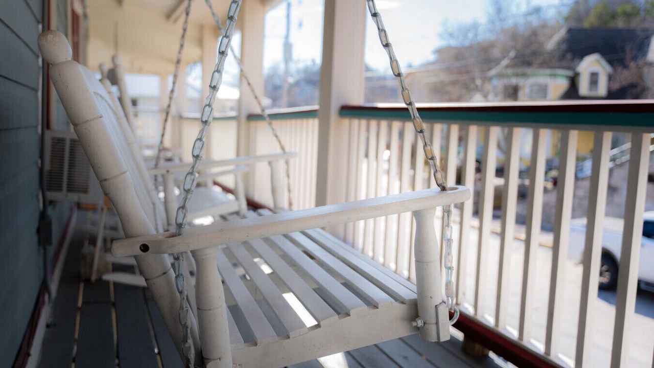Photo of Patio Balcony in Eureka Springs Historic District