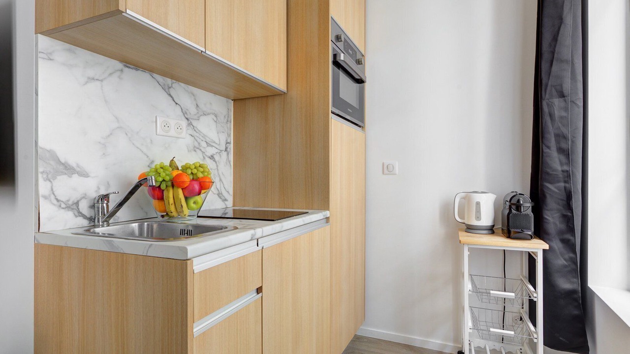 Photo of Kitchen in Quartier de la Salpetriere