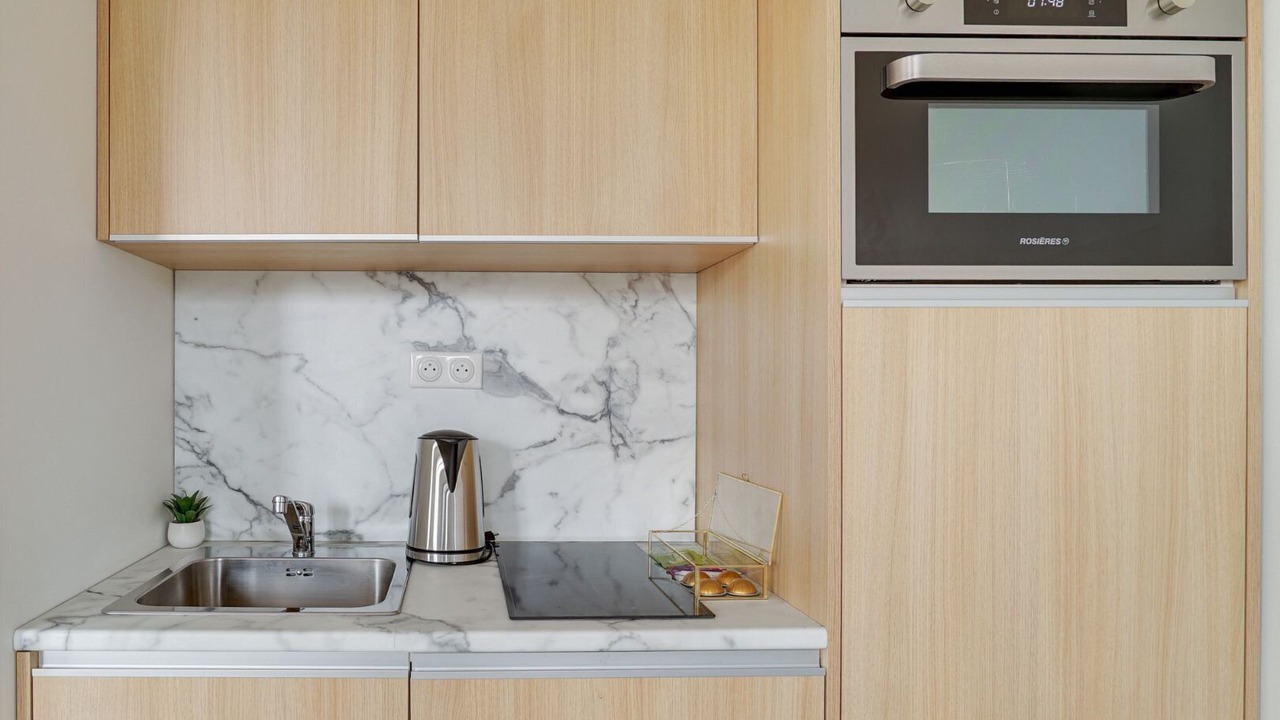 Photo of Kitchen in Quartier de la Salpetriere