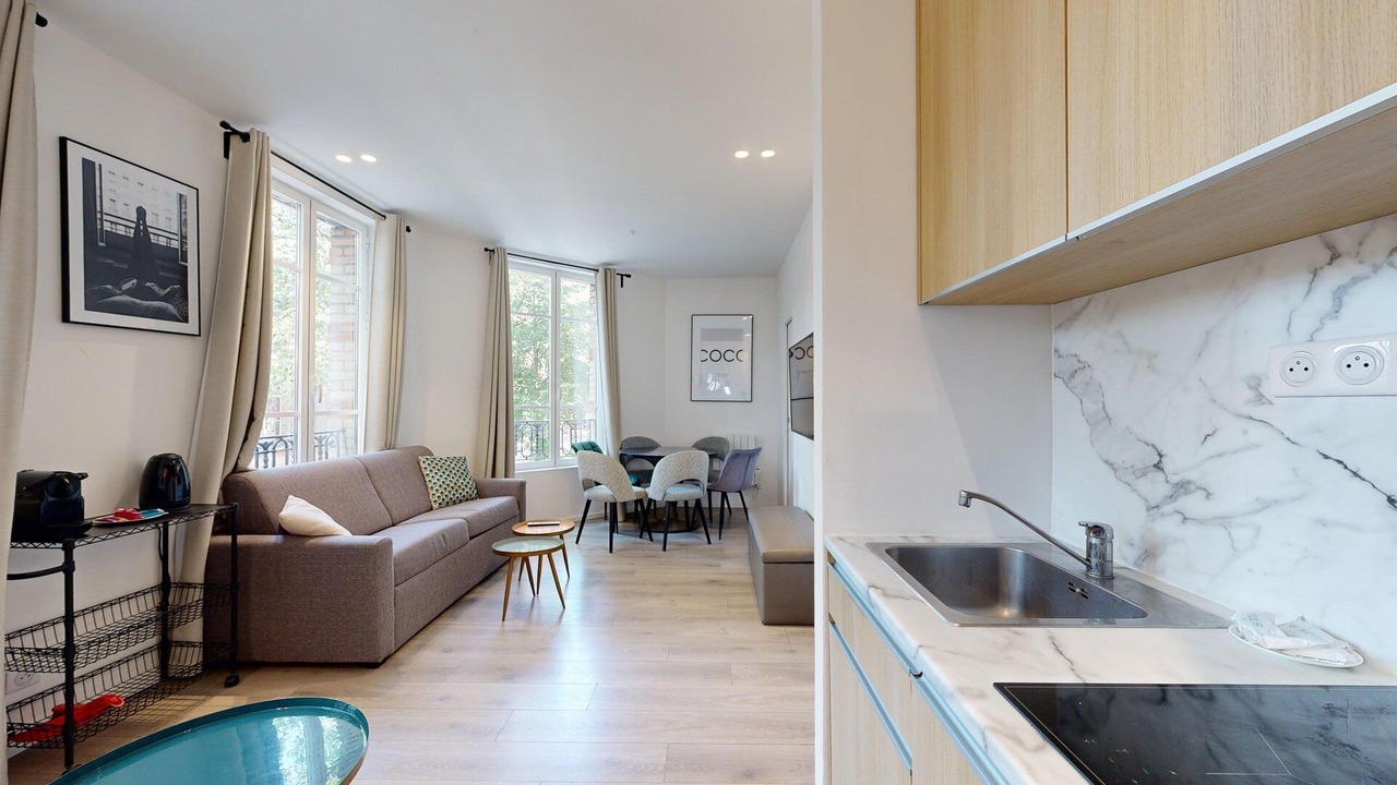 Photo of Livingroom in Quartier de la Salpetriere