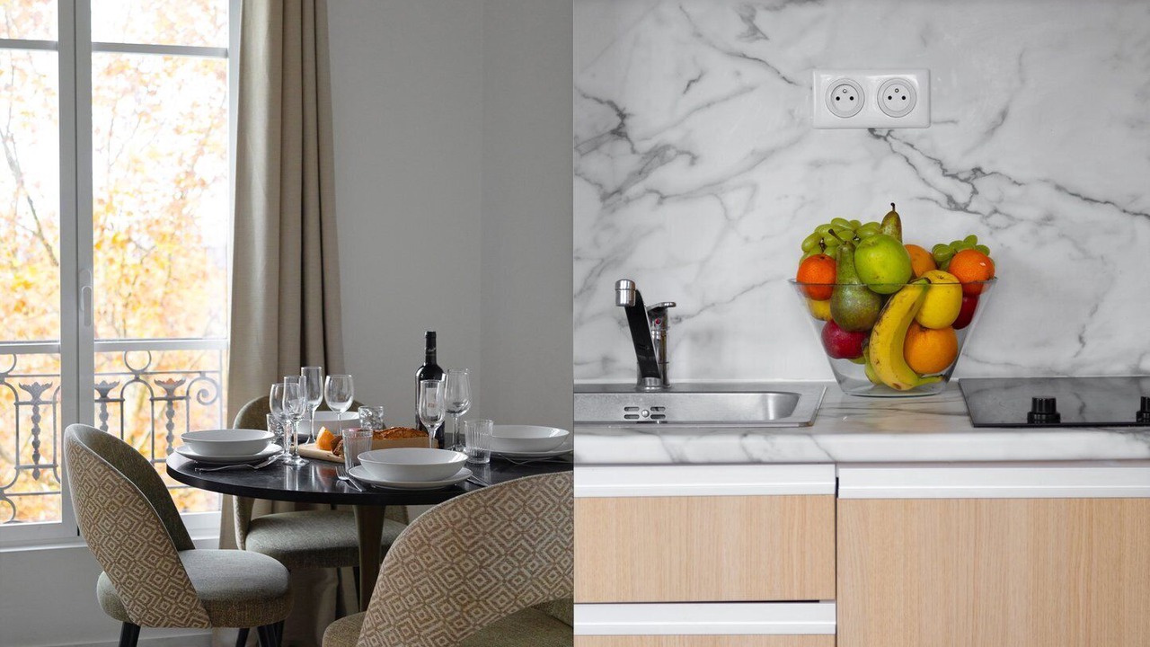 Photo of Kitchen in Quartier de la Salpetriere