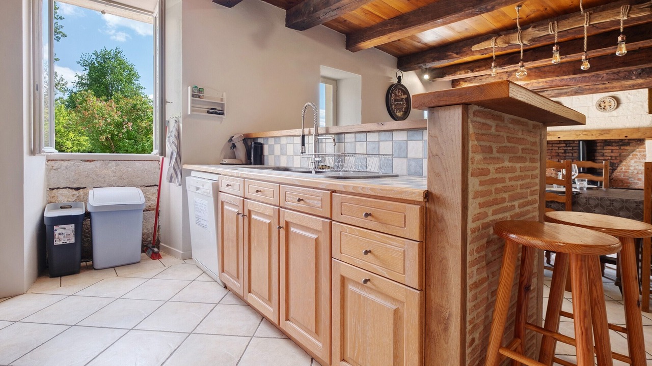 Photo of Kitchen in La Chapelle-Gonaguet