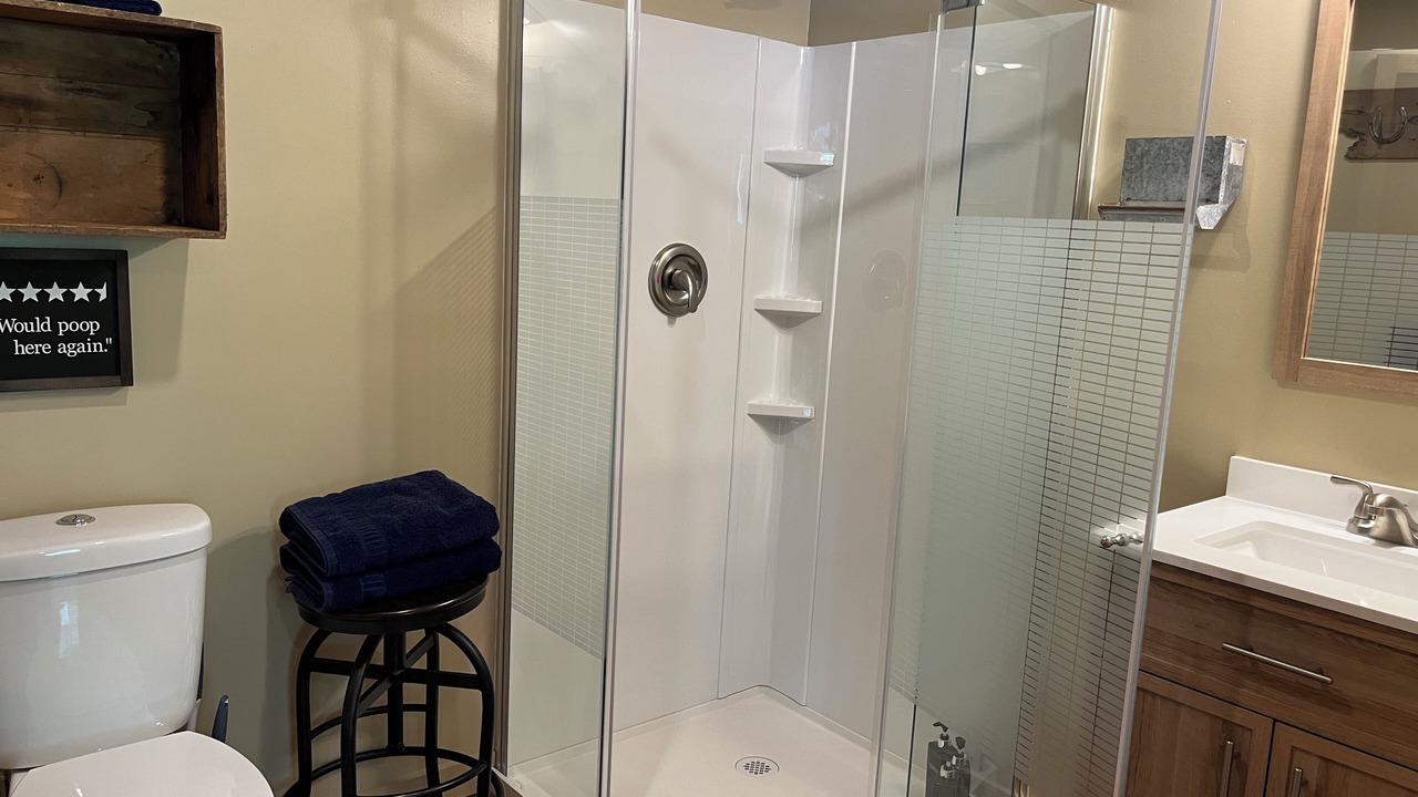 Photo of Bathroom in Brookline Station