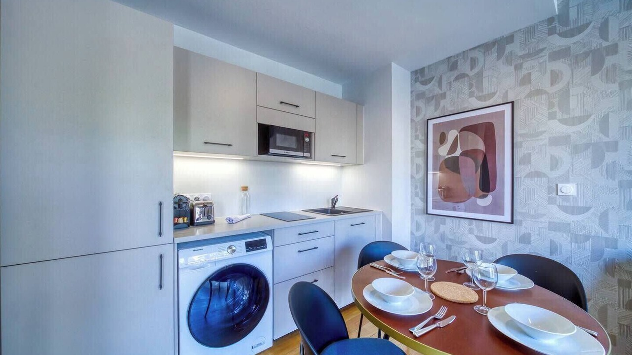 Photo of Kitchen in Quartier Exposition-Bajatiere