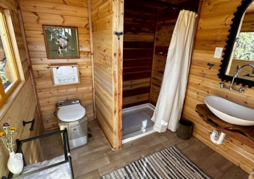 Photo of Bathroom in High Rolls Mountain Park