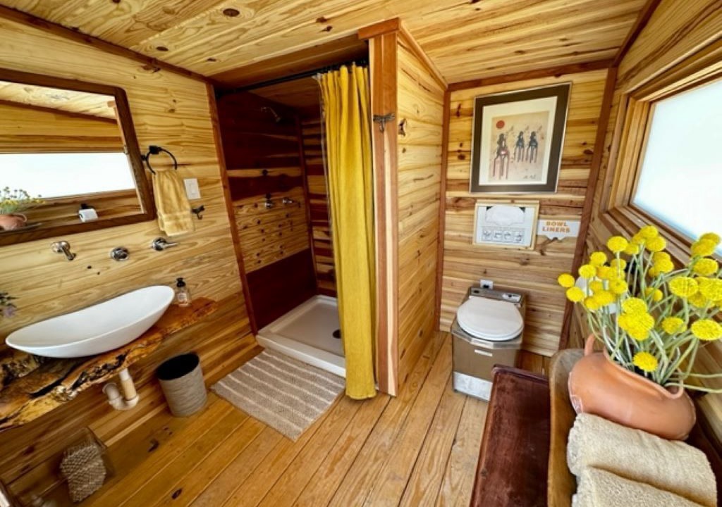 Photo of Bathroom in High Rolls Mountain Park