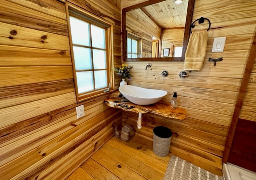 Photo of Bathroom in High Rolls Mountain Park