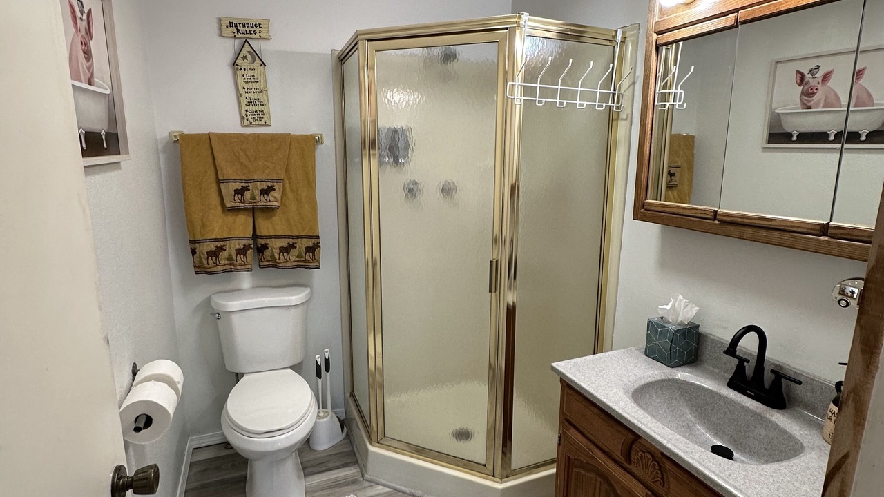 Photo of Bathroom in Navajo Dam