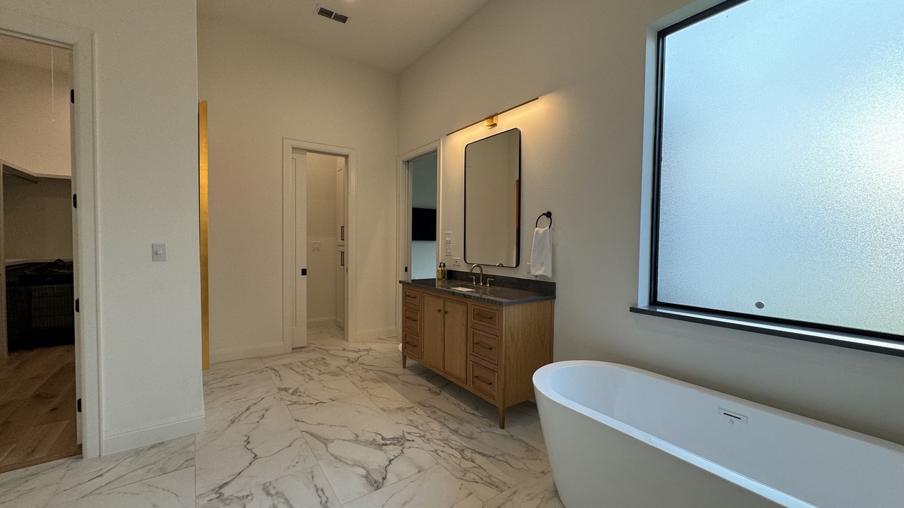 Photo of Bathroom in Log Cabin