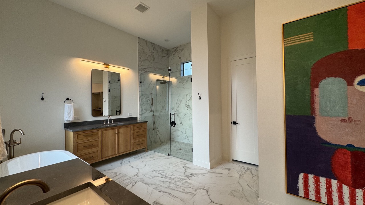 Photo of Bathroom in Log Cabin