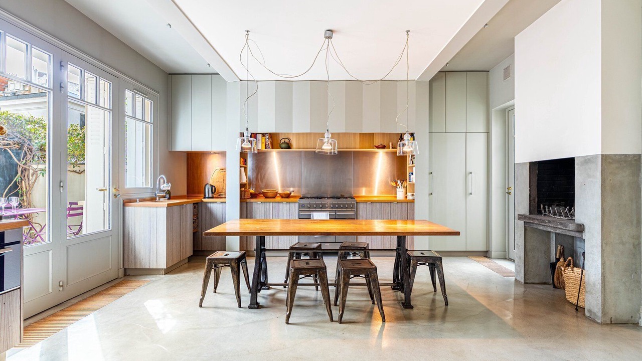 Photo of Kitchen in Parchamp–Albert Kahn
