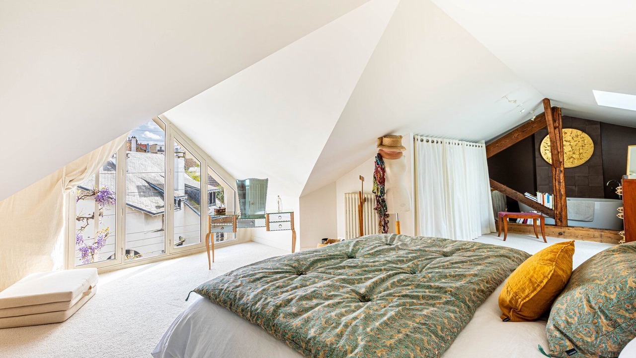 Photo of Bedroom in Parchamp–Albert Kahn